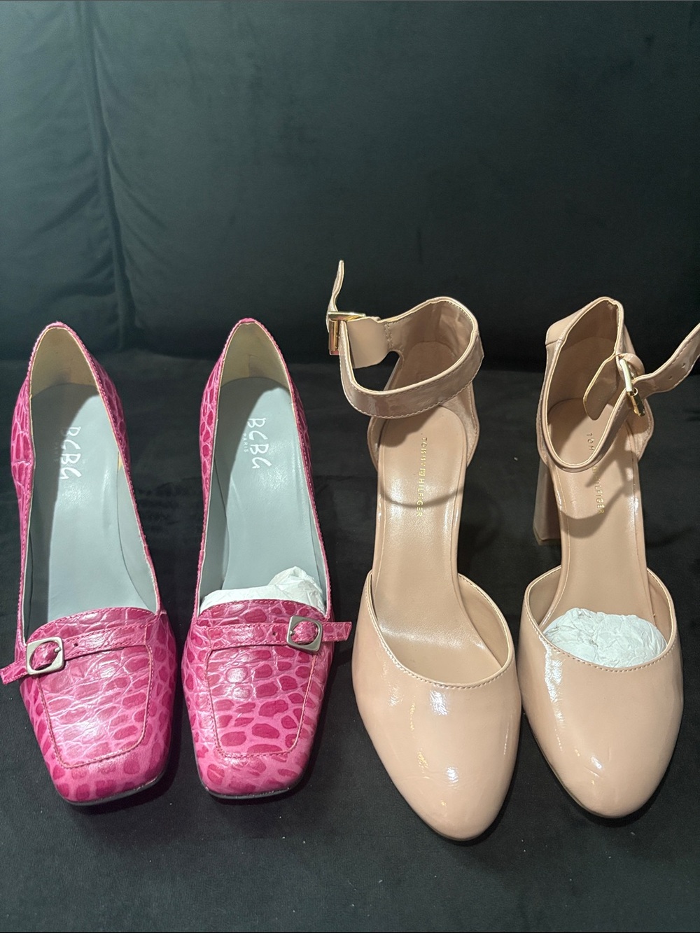 Bcbg and Tommy Hilfiger shoes